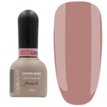 Изображение  Base for gel polish Lilly Beaute 12 ml Cover Base Soak off French – 002, Color No.: 2