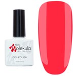 Изображение  Nails Molekula Gel Polish 11 ml, № 096 Coral neon pink, Volume (ml, g): 11, Color No.: 96