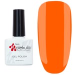 Изображение  Gel polish for nails Nails Molekula Gel Polish 11 ml, № 148 Orange red neon, Volume (ml, g): 11, Color No.: 148