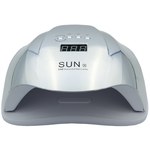 Изображение  Лампа для ногтей и шеллака SUN X UV+LED 54 Вт, Зеркально серая