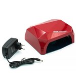 Изображение  Lamp for nails and shellac Crystal Diamond CCFL+LED 36 W, Red