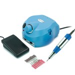 Изображение  Milling cutter for manicure Drill pro ZS 601/DM 202 65 W 35 000 rpm, Blue, Router color: Blue, Color: Blue