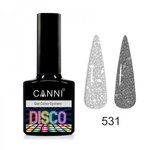 Изображение  Reflective gel polish Disco CANNI No. 531 7.3 ml, Brilliant shine, Color No.: 531