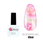 Изображение  Гель-лак Nails Molekula Blooming с эффектом растекания 11 мл, прозраный, Цвет №: clear