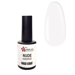Изображение  Base for gel polish Nails Molekula Base rubber Nude Coconut 12 ml, white