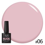 Изображение  Камуфлирующая база для ногтей NUB Nude Rubber Base 8 мл, № 06, Цвет №: 06