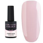 Зображення  База для гель-лаку Couture Colour Revital Fiber Base Clear Pink, 9 мл