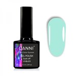 Изображение  Gel polish CANNI 1030 turquoise, 7.3 ml, Volume (ml, g): 44992, Color No.: 1030