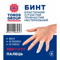 Изображение  Bandage elastic mesh tubular TIANA (finger) 100 cm x 1 cm, Size: 4