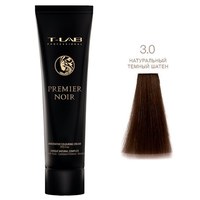 Изображение  Крем-краска для волос T-LAB Professional Premier Noir Innovative Colouring Cream 100 мл, № 3.0, Объем (мл, г): 100, Цвет №: 3.0