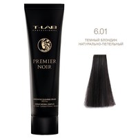 Зображення  Крем-фарба для волосся T-LAB Professional Premier Noir Innovative Colouring Cream 100 мл, № 6.01, Об'єм (мл, г): 100, Цвет №: 6.01