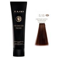 Изображение  Крем-краска для волос T-LAB Professional Premier Noir Innovative Colouring Cream 100 мл, № 5.15, Объем (мл, г): 100, Цвет №: 5.15