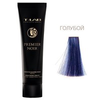 Зображення  Крем-фарба для волосся T-LAB Professional Premier Noir Innovative Colouring Cream 100 мл, Blue, Об'єм (мл, г): 100, Цвет №: Blue
