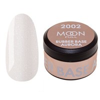 Изображение  Rubber base Moon Full Aurora 2002, natural with fine shimmer, 15 ml, Volume (ml, g): 15, Color No.: 2