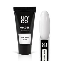 Изображение  Polyacrylic gel Uno Mixgel Quick Building Milk White, 30 g, Volume (ml, g): 30, Color No.: Milk White