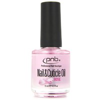 Изображение  Oil for nail and cuticle care PNB Nail&Cuticle Oil 15 ml, rose