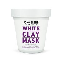 Зображення  Біла глиняна маска для обличчя White Сlay Mask JokoBlend 80г