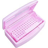 Изображение  Container for sterilization of manicure instruments, pink 500 ml