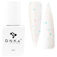 Изображение  База цветная DNKa Cover №056 Fairy Молочный с розовыми и зелеными частицами, 12 мл, Объем (мл, г): 12, Цвет №: 056