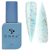 Изображение  База цветная DNKa Cover №060 Awesome Голубой с серебряными и ярко-голубыми частицами, 12 мл, Объем (мл, г): 12, Цвет №: 060