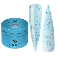 Изображение  Color base DNKa Cover №058 Chilly Blue with purple, blue and yellow particles, 30 ml, Volume (ml, g): 30, Color No.: 58