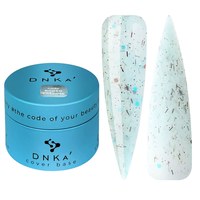 Изображение  Color base DNKa Cover №060 Awesome Blue with silver and bright blue particles, 30 ml, Volume (ml, g): 30, Color No.: 60