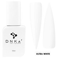 Изображение  DNKa gel polish white, 12 ml (GPDUW), Volume (ml, g): 12, Color No.: White