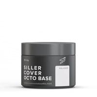 Изображение  Siller Base Cover Octo RAL 4305 camouflage base with Octopirox, 30 ml, Volume (ml, g): 30, Color No.: RAL 4305
