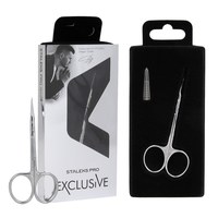 Изображение  Professional leather scissors STALEKS PRO EXCLUSIVE 21 TYPE 1 Magnolia SX-21/1m