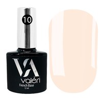 Изображение  Base for gel polish Valeri French Base 12 ml, № 10, Volume (ml, g): 12, Color No.: 10