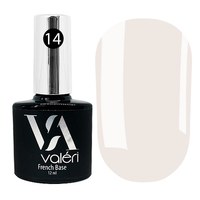 Изображение  Base for gel polish Valeri French Base 12 ml, № 14, Volume (ml, g): 12, Color No.: 14