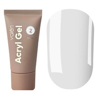 Изображение  Акрил-гель Valeri Acryl Gel 30 мл № 02, Объем (мл, г): 30, Вариант: 002