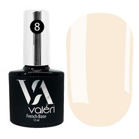 Изображение  Base for gel polish Valeri French Base 12 ml, № 08, Volume (ml, g): 12, Color No.: 8