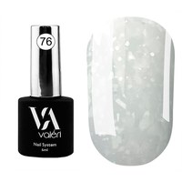 Изображение  Base for gel polish Valeri Flakes Base 6 ml, № 76, Volume (ml, g): 6, Color No.: 76