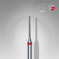 Изображение  STALEKS PRO diamond cutter, red needle, diameter 1 mm / working part 10 mm