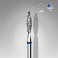 Изображение  Diamond cutter STALEKS PRO flame blue diameter 2.3 mm / working part 10 mm