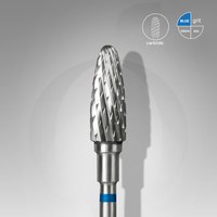 Изображение  Carbide milling cutter STALEKS PRO corn blue diameter 5 mm / working part 13 mm