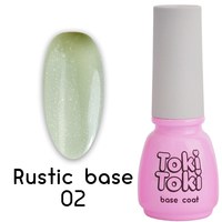 Изображение  Base for gel polish Toki-Toki Rustic Base RB02, 5 ml, Volume (ml, g): 5, Color No.: 2
