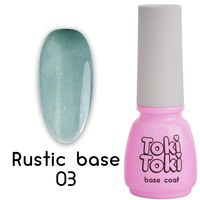 Изображение  Base for gel polish Toki-Toki Rustic Base RB03, 5 ml, Volume (ml, g): 5, Color No.: 3