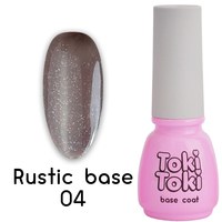 Изображение  Base for gel polish Toki-Toki Rustic Base RB04, 5 ml, Volume (ml, g): 5, Color No.: 4