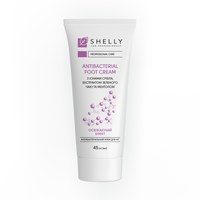 Изображение  Shelly antibacterial foot cream 45 ml with silver ions, green tea extract and menthol
