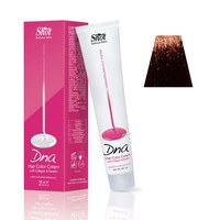 Изображение  Крем-краска для волос с колагеном Shot DNA Hair Color Crem (6.74 Темный блонд каштан), 100 мл, Объем (мл, г): 100, Цвет №: 6.74