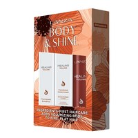 Изображение  Volume and fullness set for fine, weak hair L'ANZA Healing Volume Holiday Trio Box