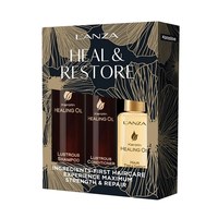 Зображення  Набір догляд за ослабленим волоссям L'ANZA Keratin Healing Oil Holiday Trio Box