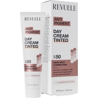 Изображение  Revuele Anti Pigment Day Cream Tinted SPF 50, 40 ml