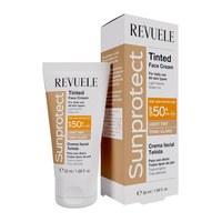 Зображення  Тонуючий крем для обличчя Світлий тон з SPF50 Revuele Sunprotect Tinted Face Cream, 50 мл