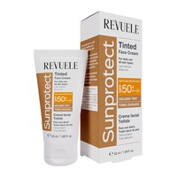 Зображення  Тонуючий крем для обличчя Золотистий тон з SPF50 Revuele Sunprotect Tinted Face Cream, 50 мл