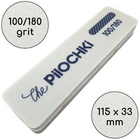 Изображение  Buff polisher for nails ThePilochki (00545), 100/180 grit, Gray, 115 x 33 mm