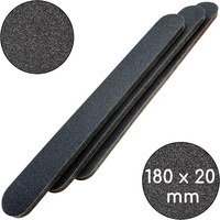 Зображення  Змінні бафи для пилки ThePilochki (00781), 320 грит, Прямі 180x20 мм, Чорні 20 шт