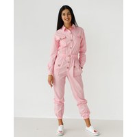 Изображение  Women's medical overalls Brooklyn pink s. 50, "WHITE ROBE" 338-337-710, Size: 50, Color: pink